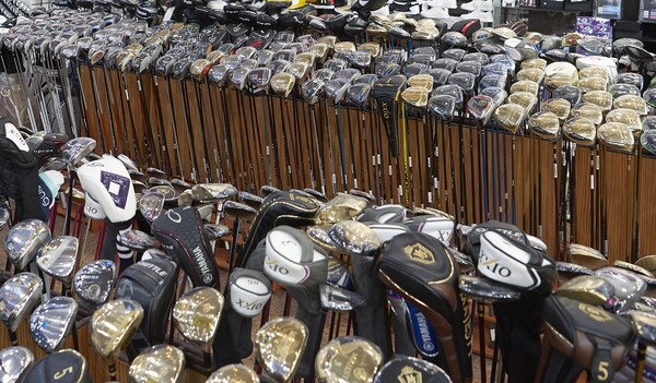 세계 3대 골프용품 시장 한국을 두고 일본, 미국 브랜드의 경쟁이 치열하다. 사진_류시환
